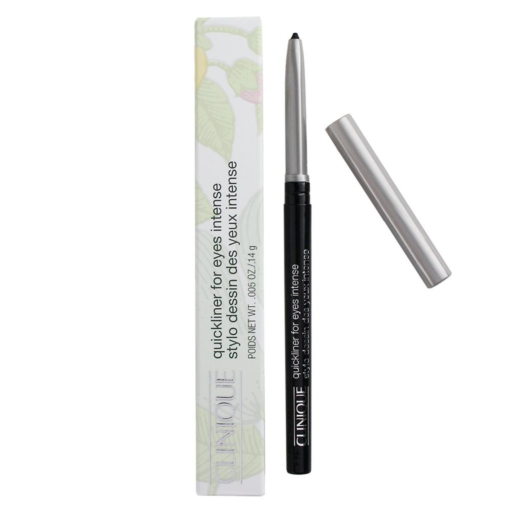 CLINIQUE Quickliner for Eyes Intense Eye Liner - 09 Intense Ebony, Travel Size